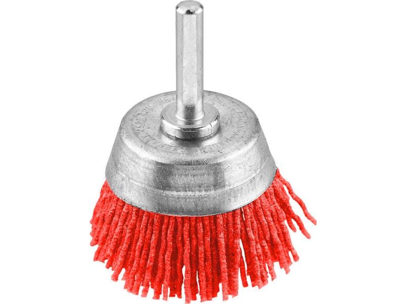 kwb Topfbürste Nylon 50G, Grob Bürste für Bohrmaschinen