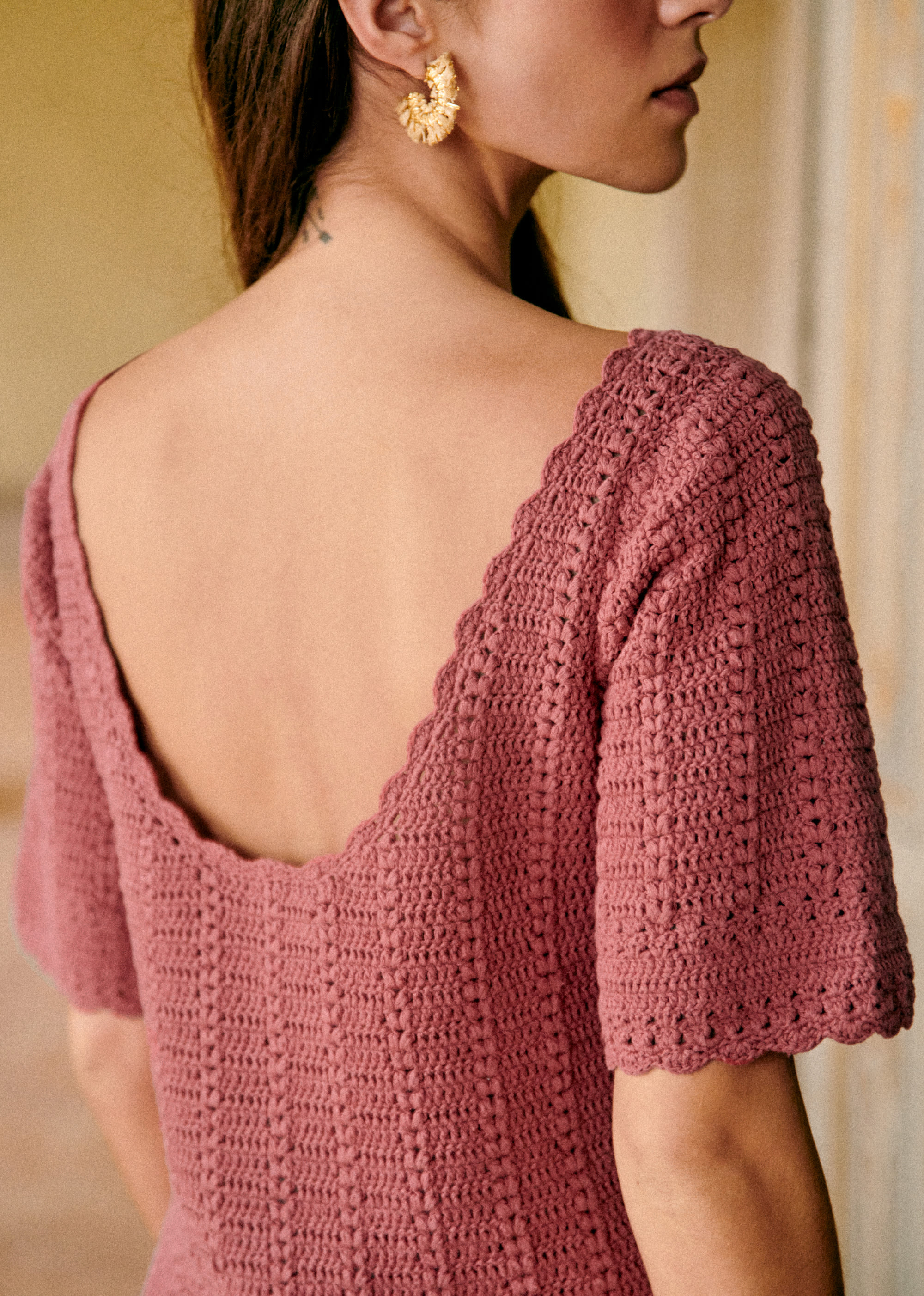 Pull Amael - Bois de Rose Foncé - E-SHOP/MAILLE 5905423