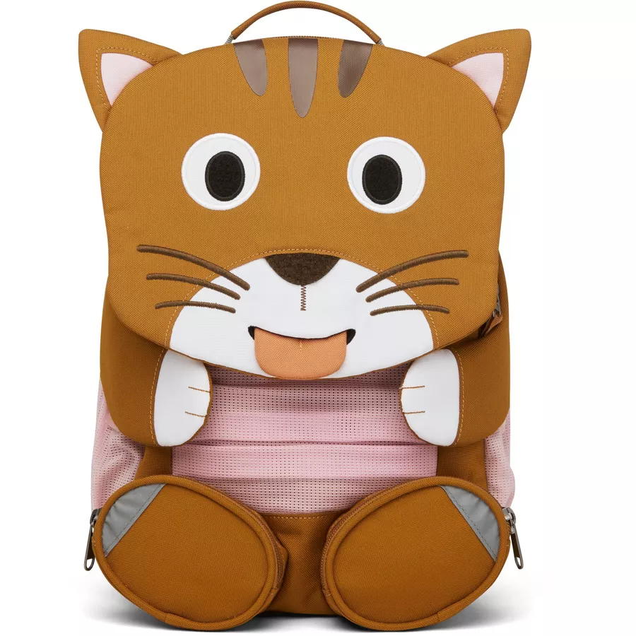 Affenzahn Große Freunde - Kinderrucksack: Katze, braun Modell 2022