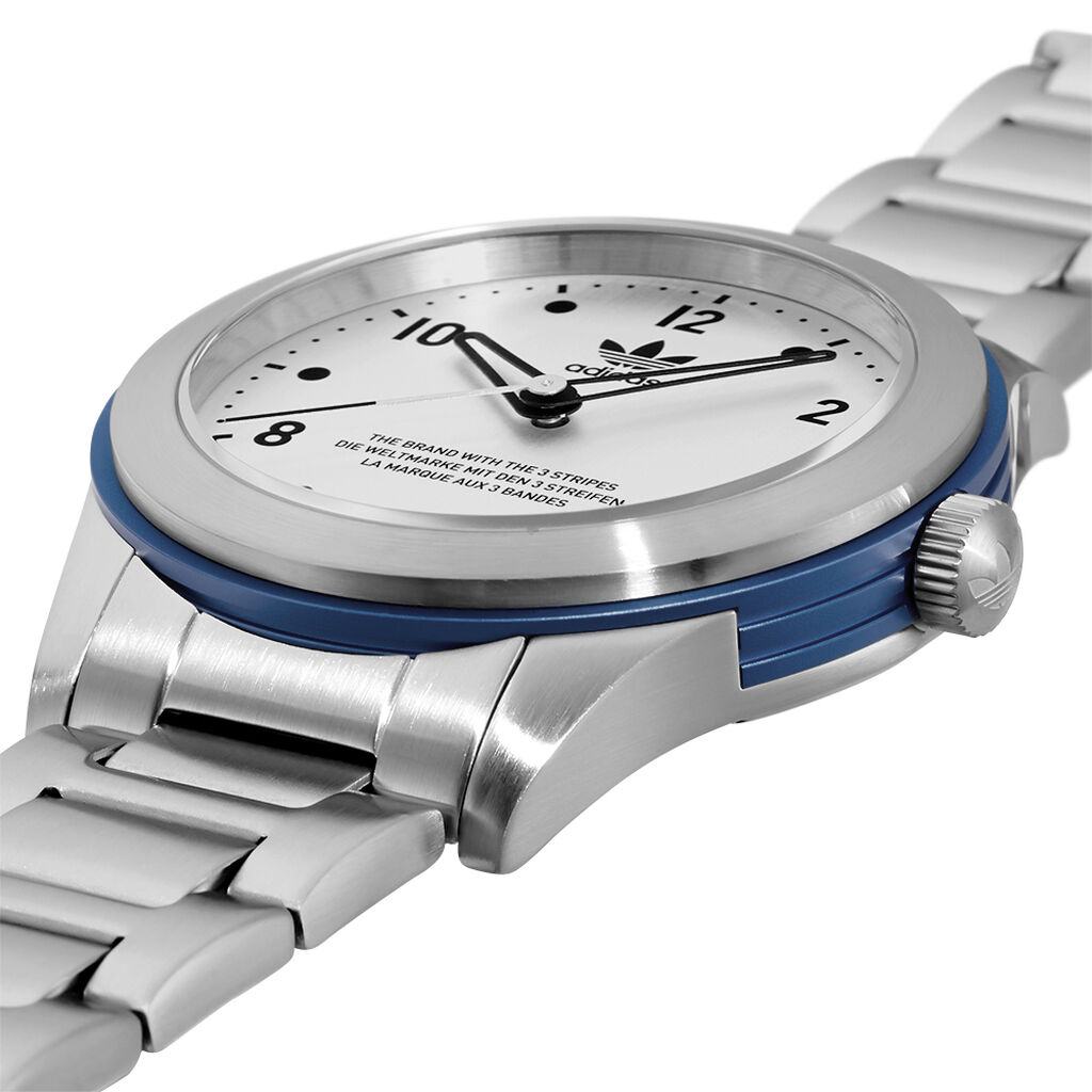 Montre Adidas Code Three Argenté