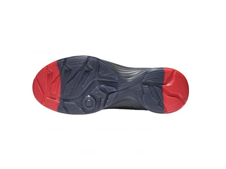 Uvex 68372, Unisex, Voksen, Sikkerhedssko, Sort, Rød, SRC, P, ESD, S1, Hurtig luk snørebånd