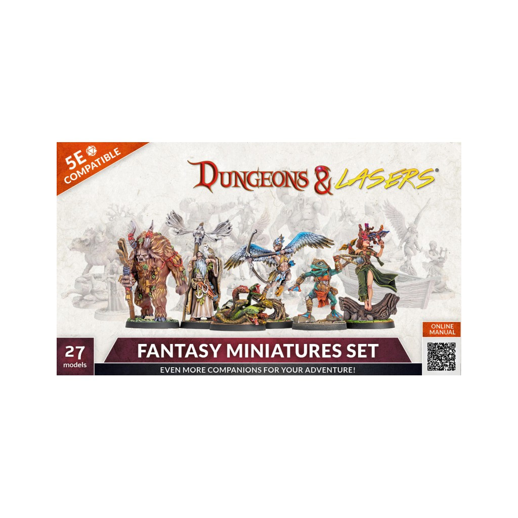 Dungeons & Lasers - Décors - Fantasy Miniatures Set