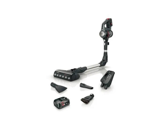Bosch Unlimited 7 BBS712A - Støvsuger - pind/håndholdt (2-i-1) - uden pose - ledningsfri - antracit - 2 batterier, inkluderet oplader