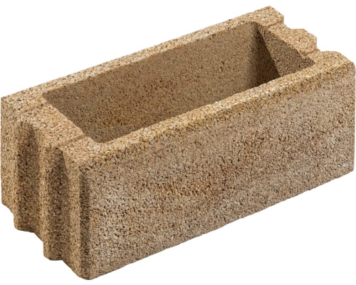 iBrixx System wandblok, standaardblok, zandsteen, 50 x 25 x 20 cm