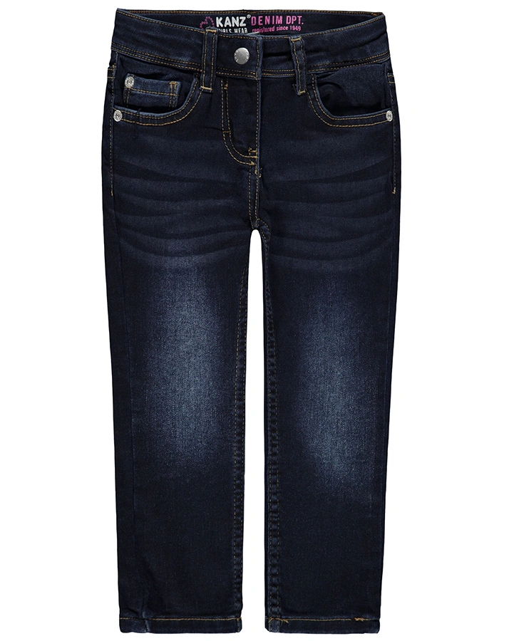 Jeans-Hose GIRLS BASELINE in dark blue denim