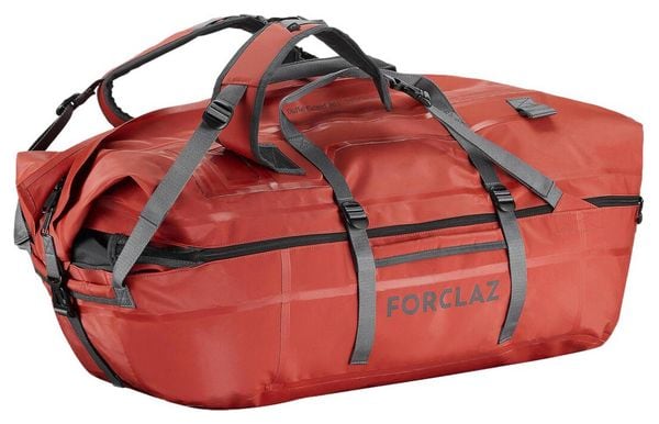 Sac d'Expédition Forclaz Duffel 900 Extend WP 80-120L Rouge