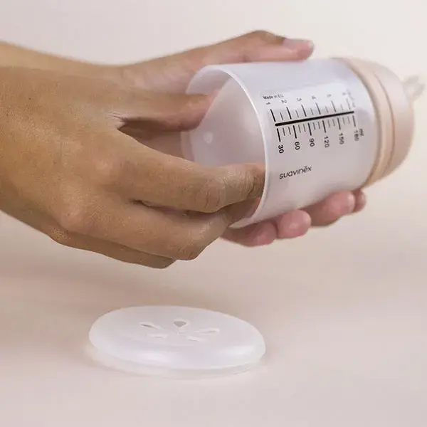 Sachês de reposição para mamadeira anticólica Suavinex Zero.Zero 180ml