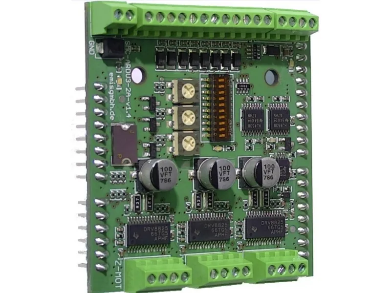 Emis SMC-Arduino Stepmotorstyring 2 A