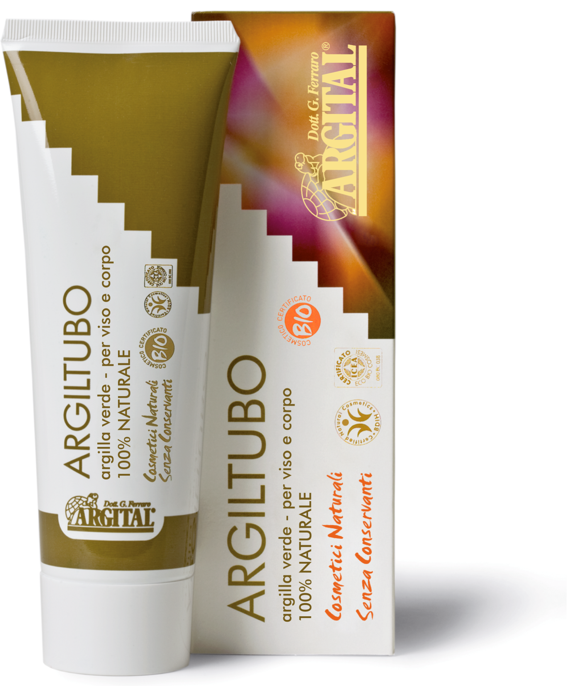 ARGITAL Argiltubo grüne Tonerde Gesichtsmaske<br>250 ml, Tube, Gesichtsmas