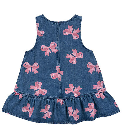 Konges Sløjd Kleid - Denim - Magot - Bella Bow