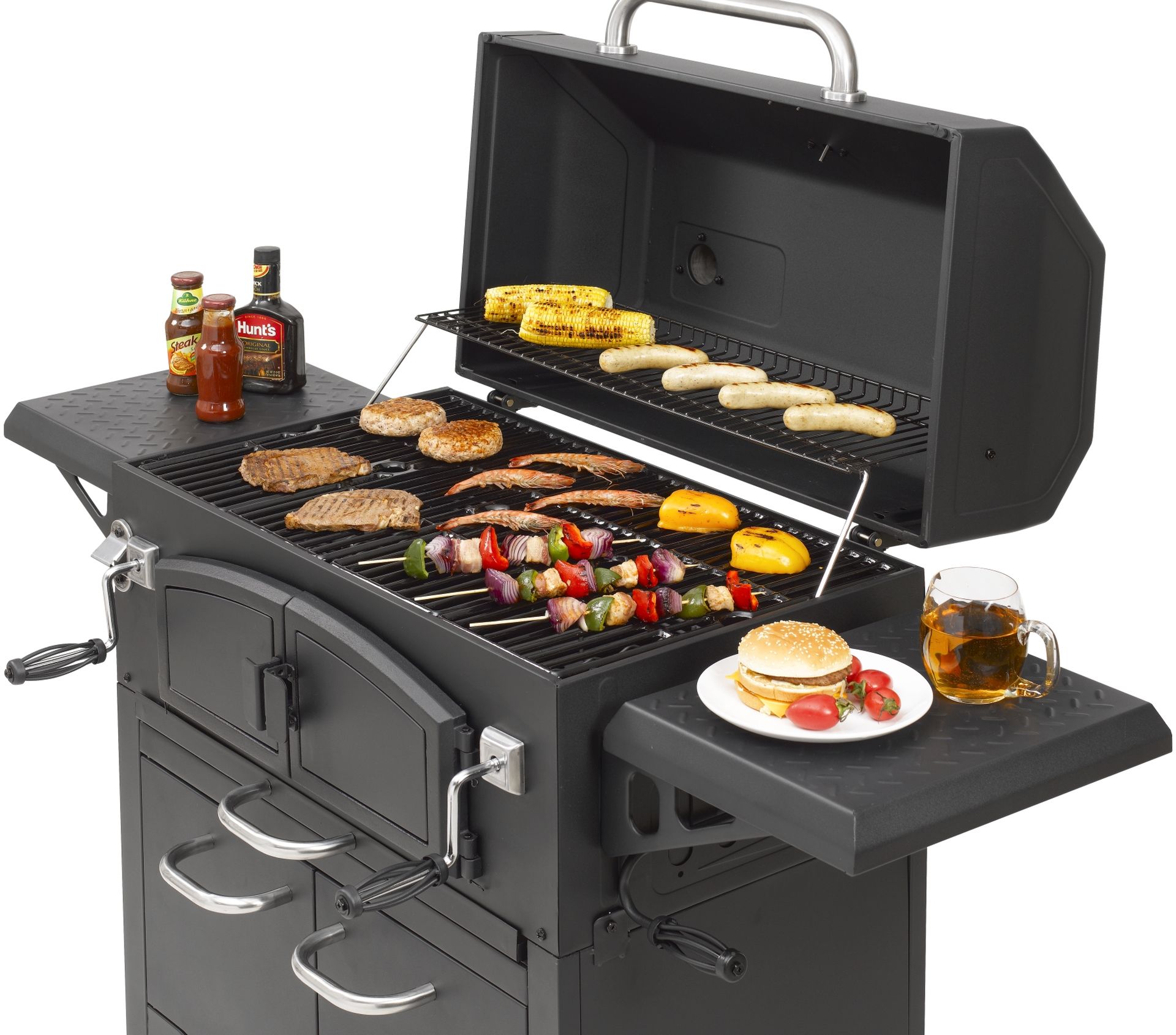 El Fuego Holzkohlegrill-Smoker Grand Ontario