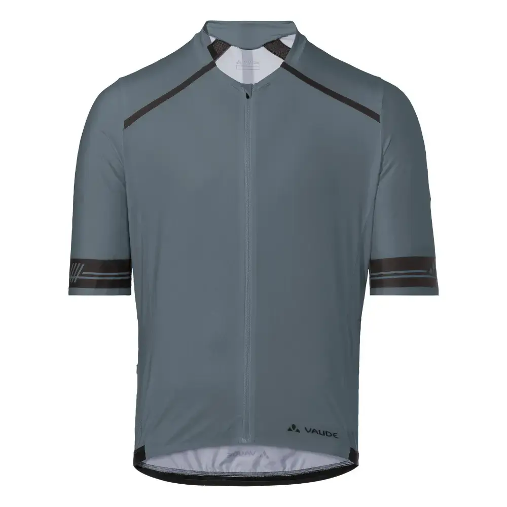 VAUDE Furka FZ II Fietsshirt Korte Mouwen Blauw Heren