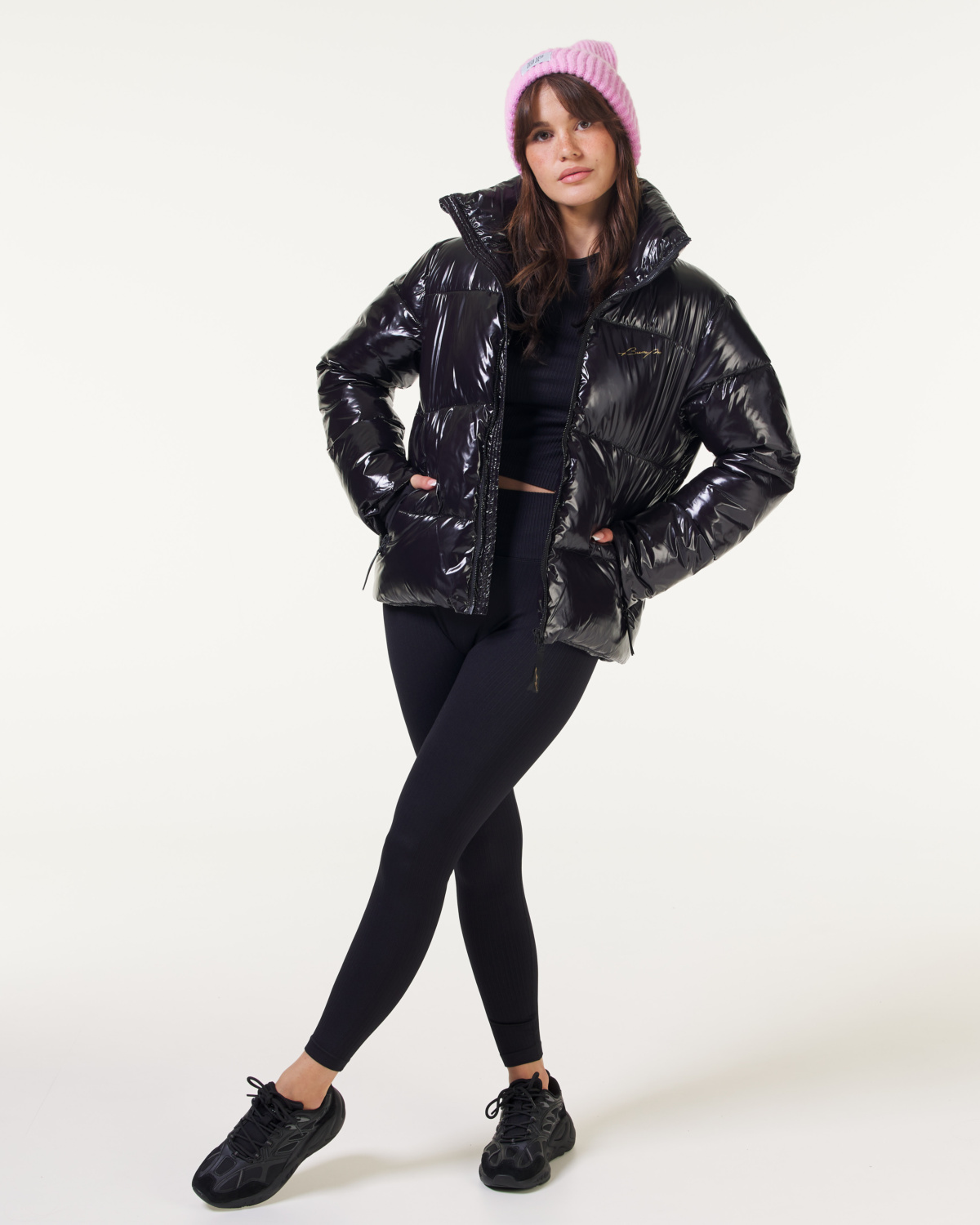 Bumpro On The Go Shiny Jacket Black