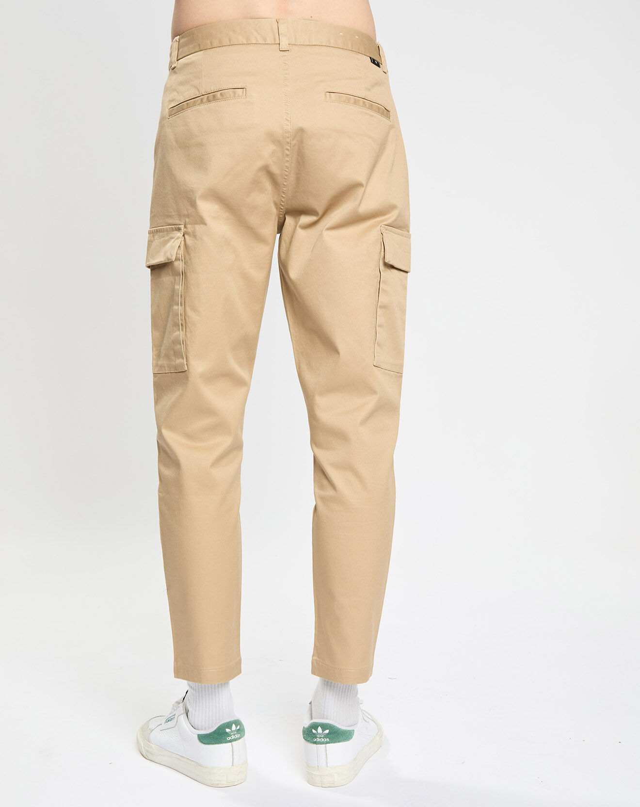 Scotch & Soda Pantalon cargo Regular Fit uni beige