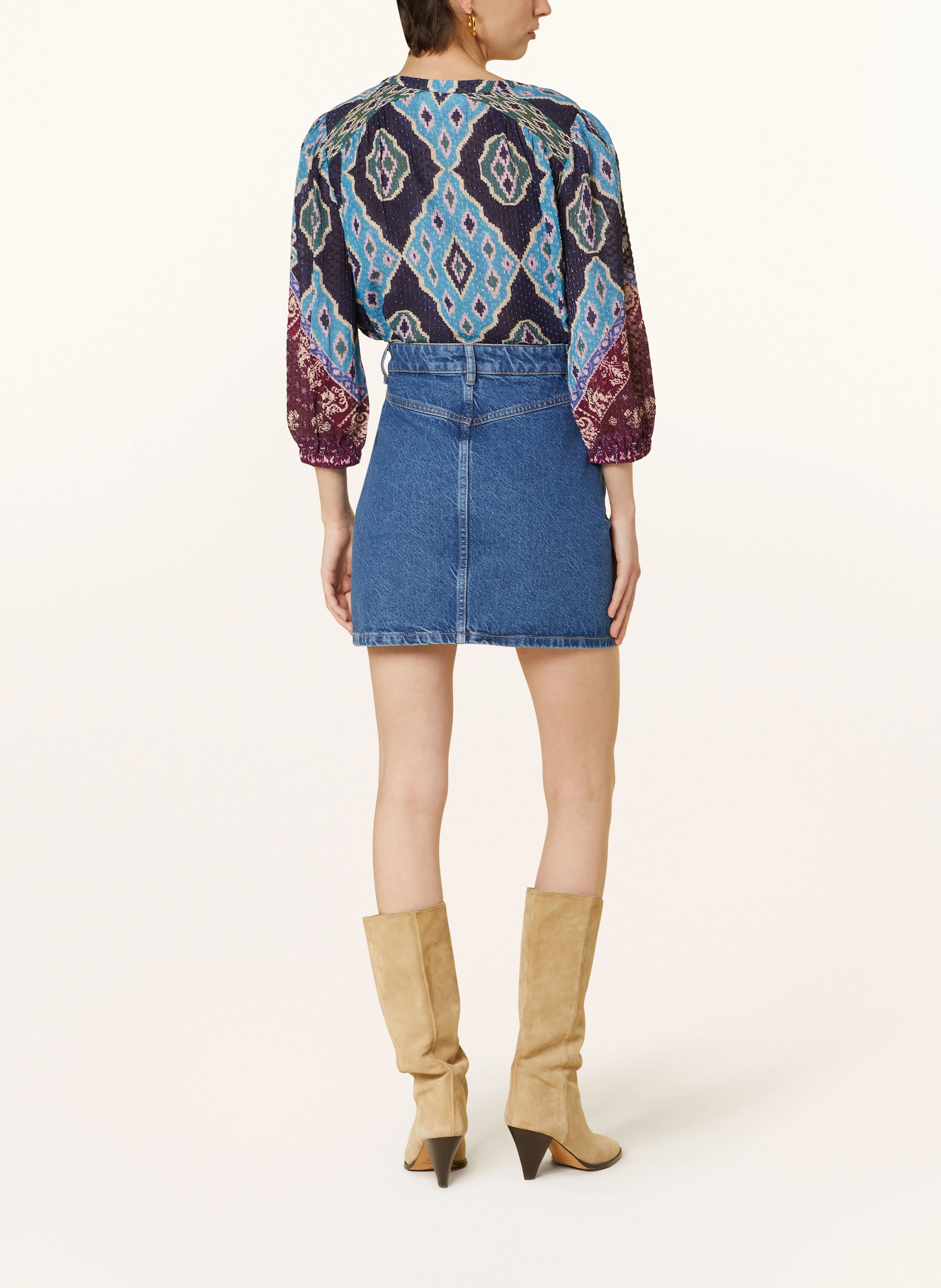 ba&sh Bluse MAD mit 3/4-Arm