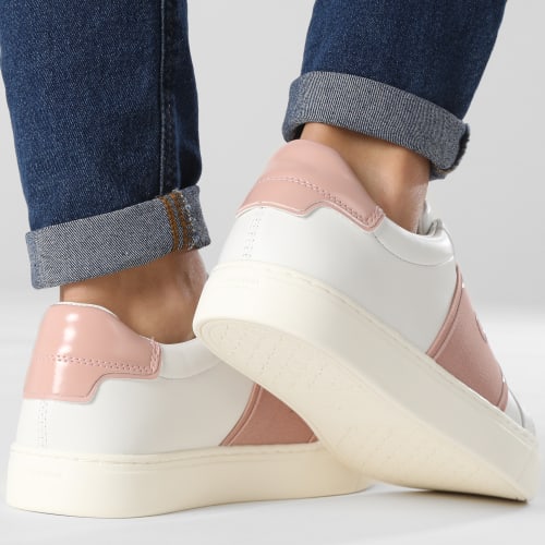 Baskets Femme Cupsole Slip On 1352 White Cafe Au Lait