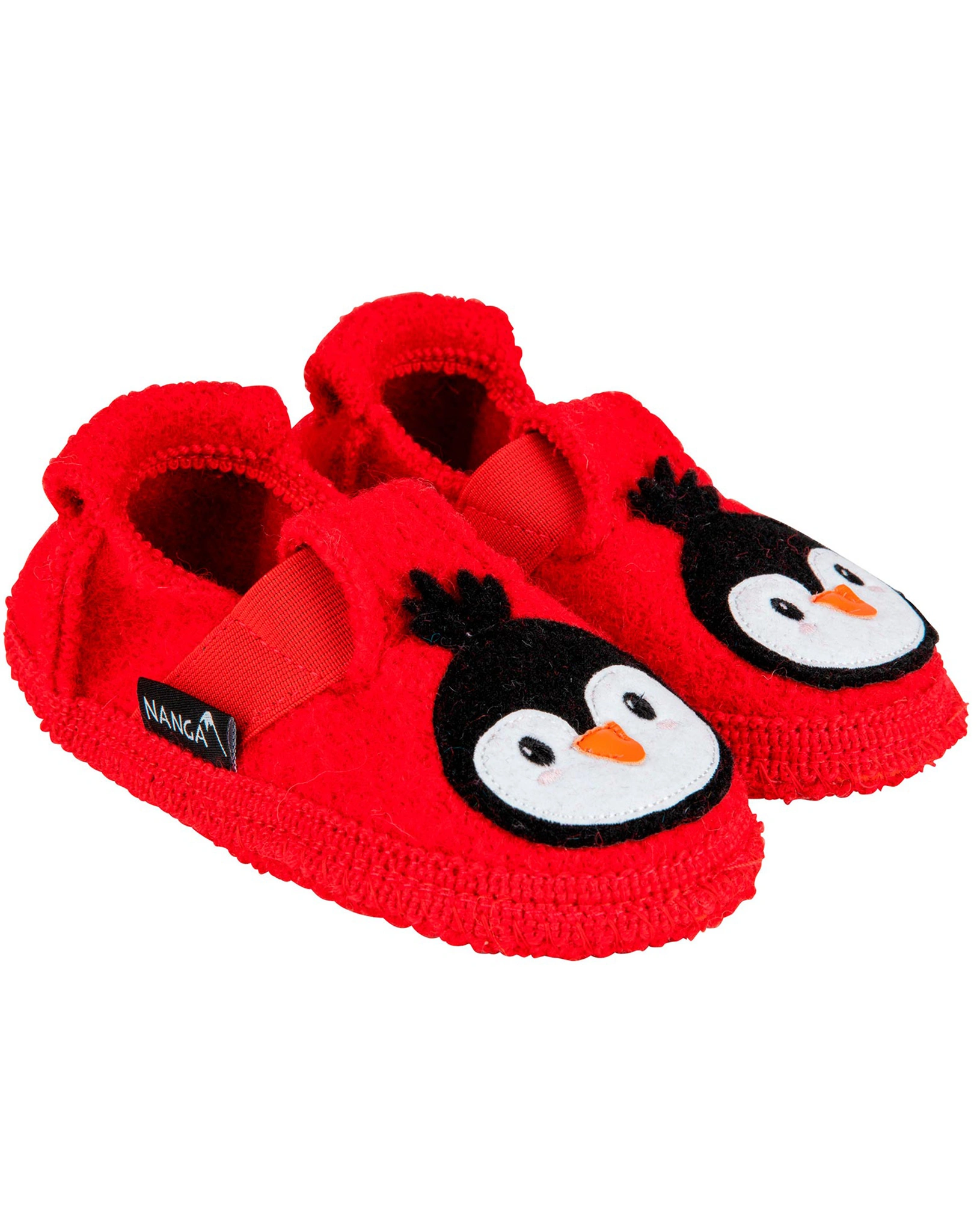 Schlupf-Hausschuhe SMILEY PEGUIN in rot