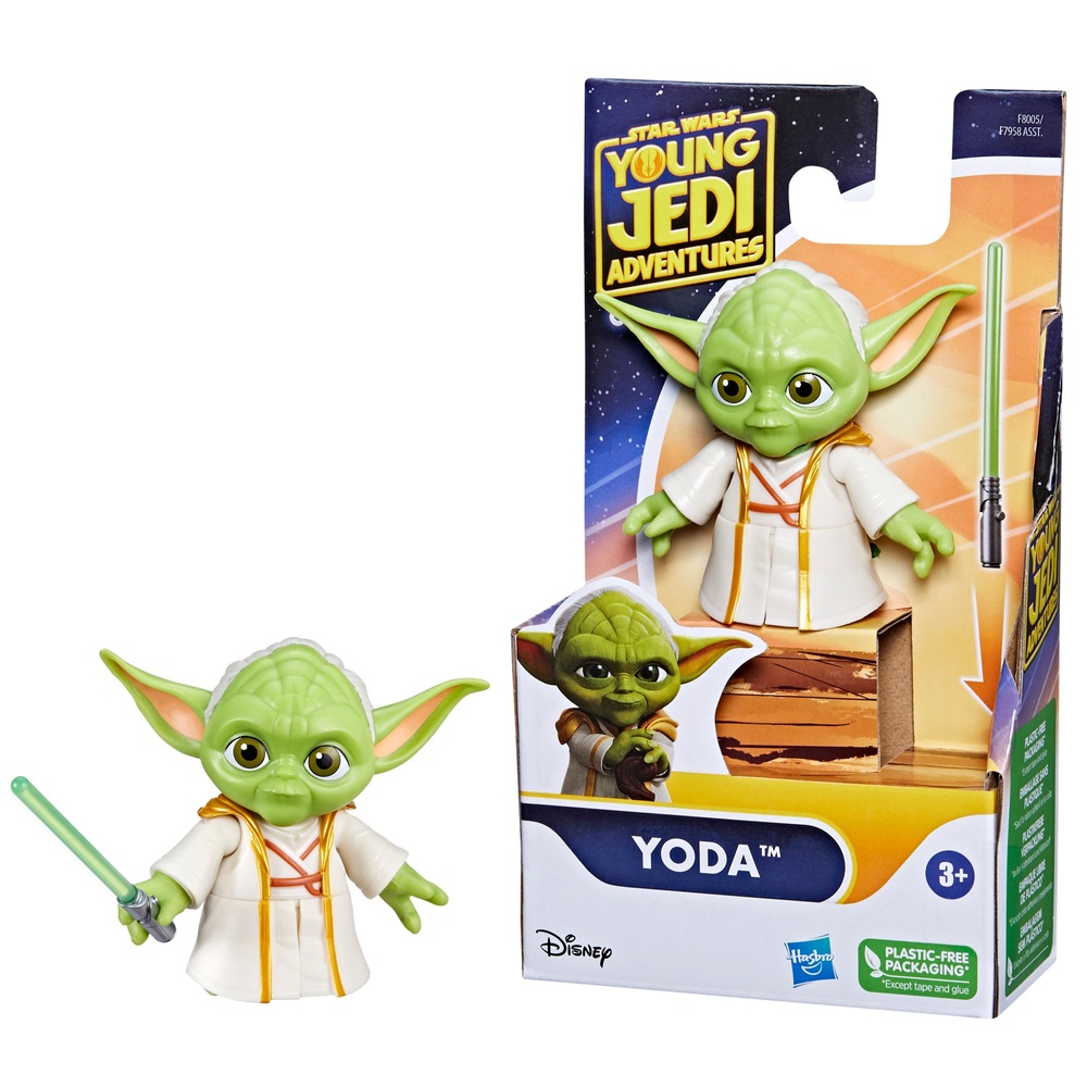 Star Wars Young Jedi Adventures Yoda Actionfigur
