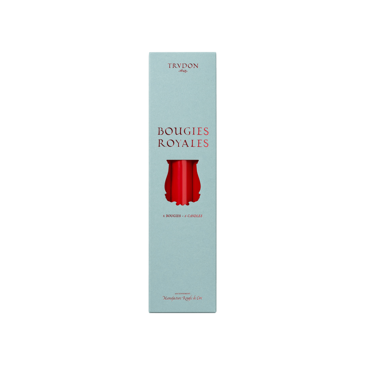 Taper Candles Royales White