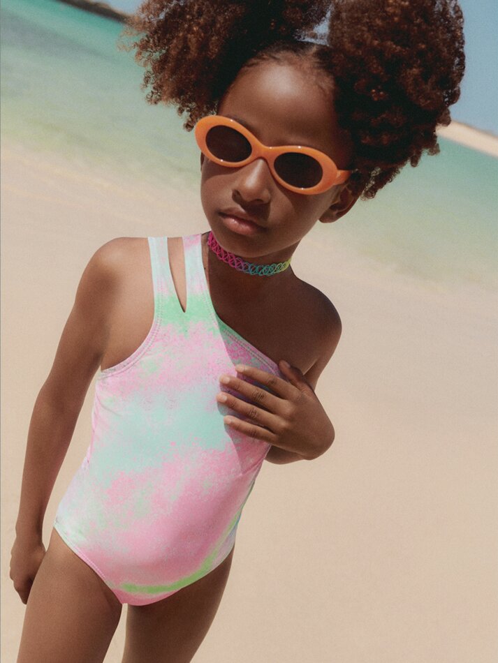 Maiô tie-dye - Rosa