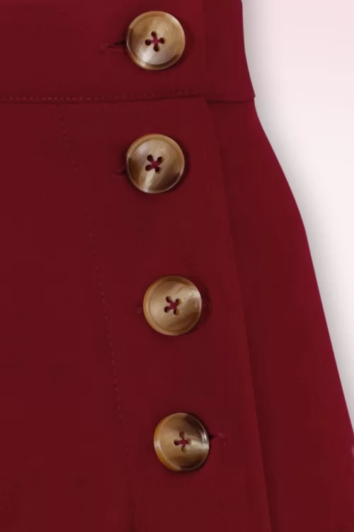 Bunny Ravenwood rok in donkerrood