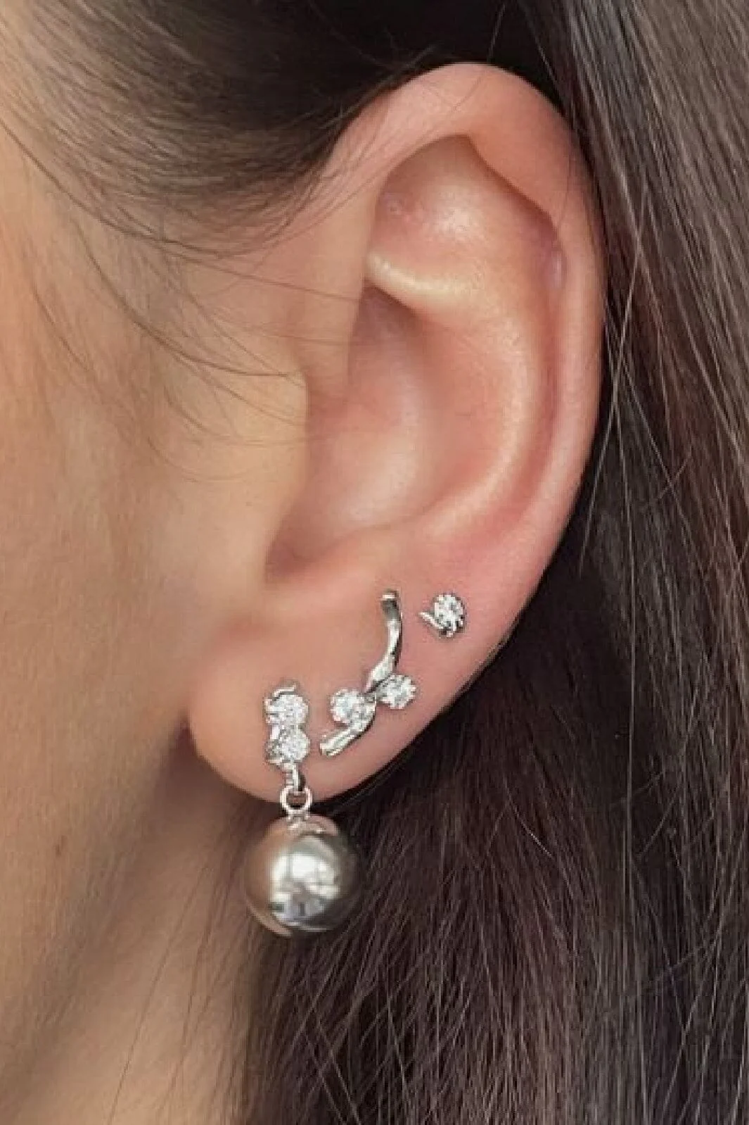 Stine A Twin Flow & Disco Ball Earring ingle 1334 00 s