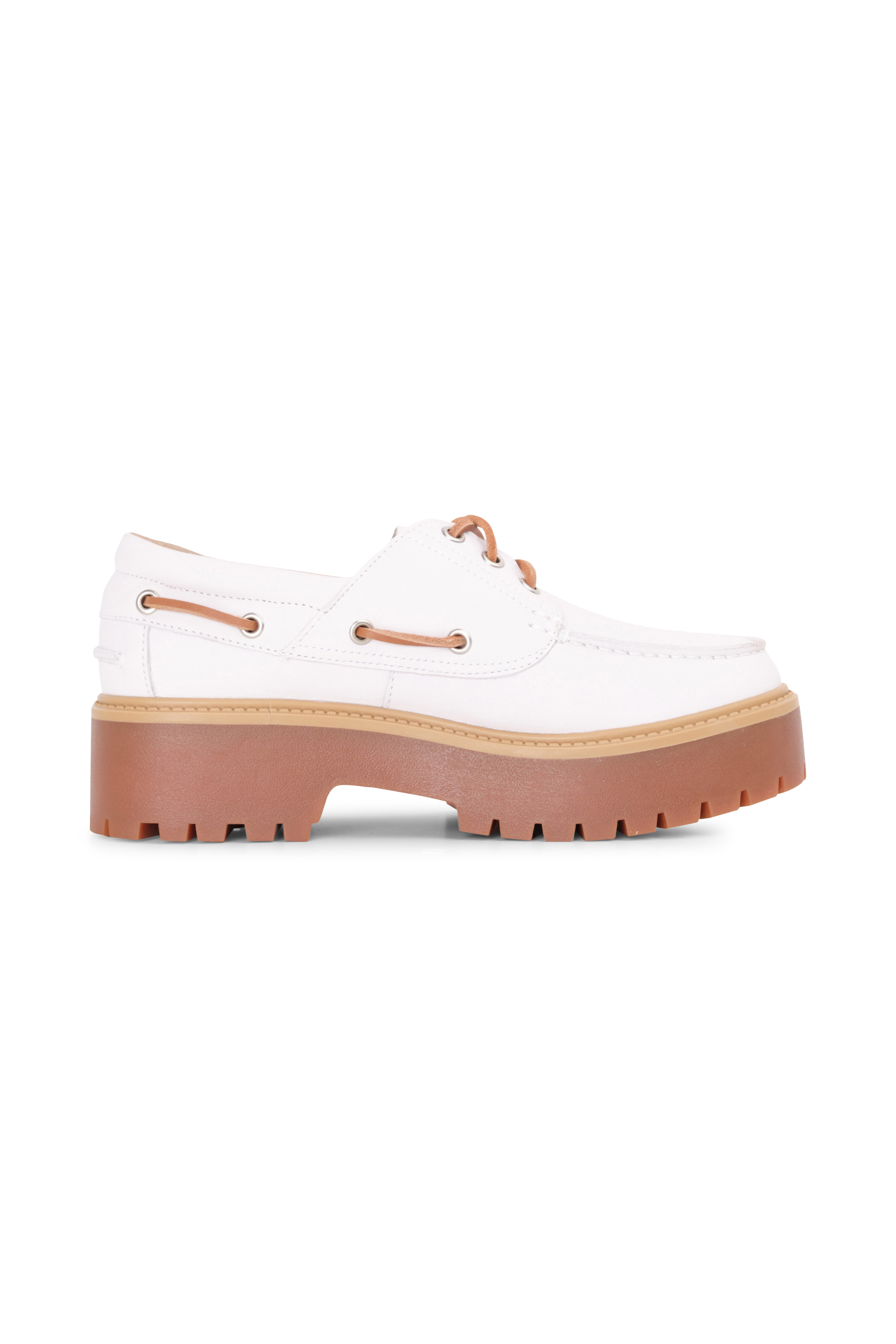 TIMBERLAND Chaussures bateau STST BOAT SHOE WHITE Blanc