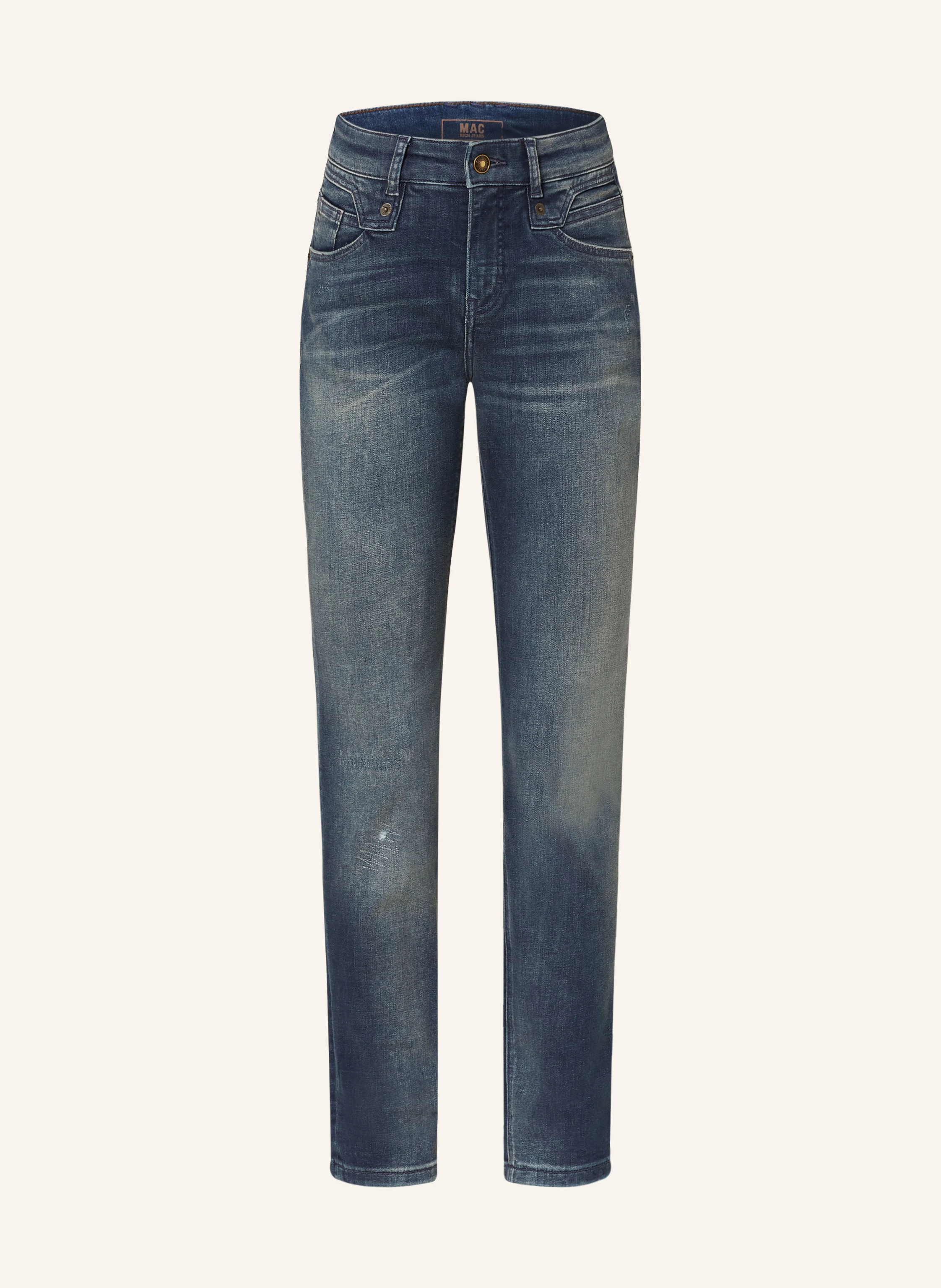 MAC Jeans RICH SLIM TURN UP GLAM mit Schmucksteinen