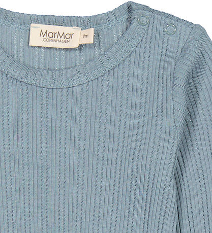 MarMar Body l/æ - Modal - Benedicte - Blåe Dove m. Hulm?nster