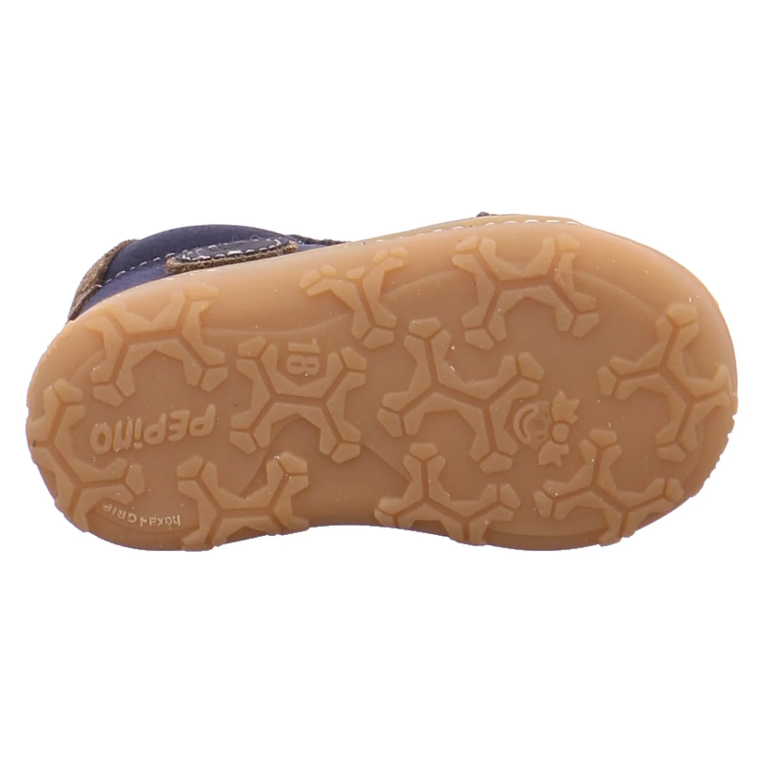 PEPINO Lauflernschuh Blau Leder  Bottine