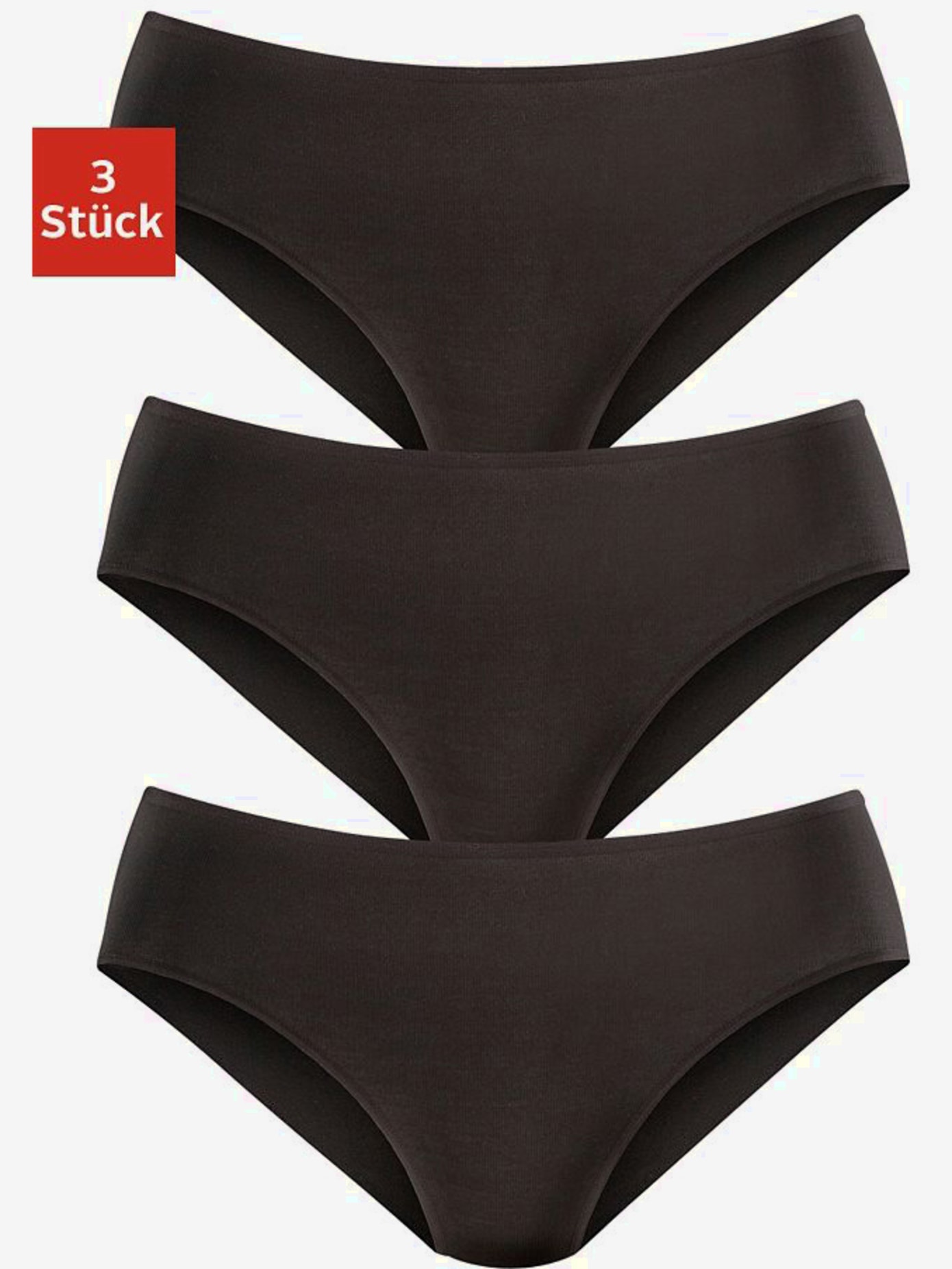 Slips jazz lot de 3 panties lascana