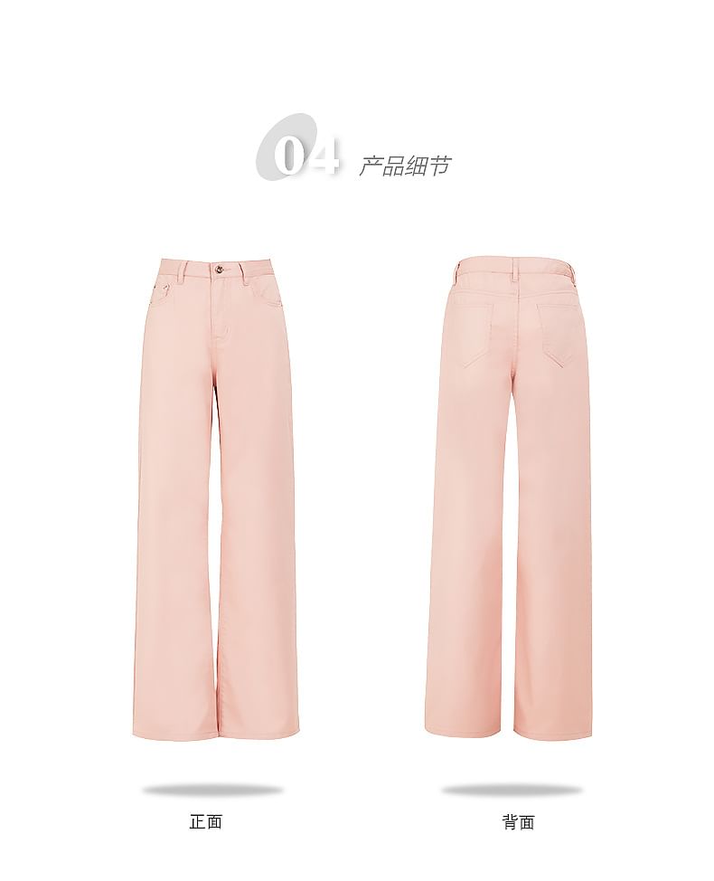 Denimot - High Waist Wide Leg Jeans (Diverse designs)