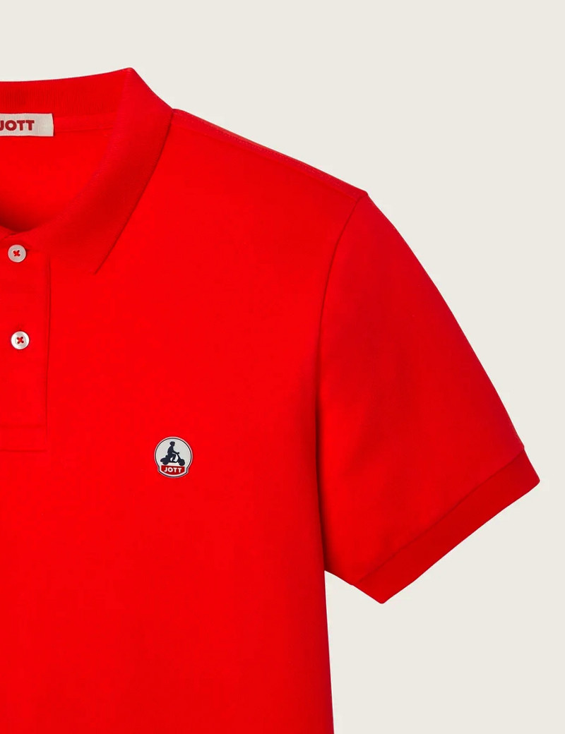 JOTT POLO HOMME MARBELLA ROUGE