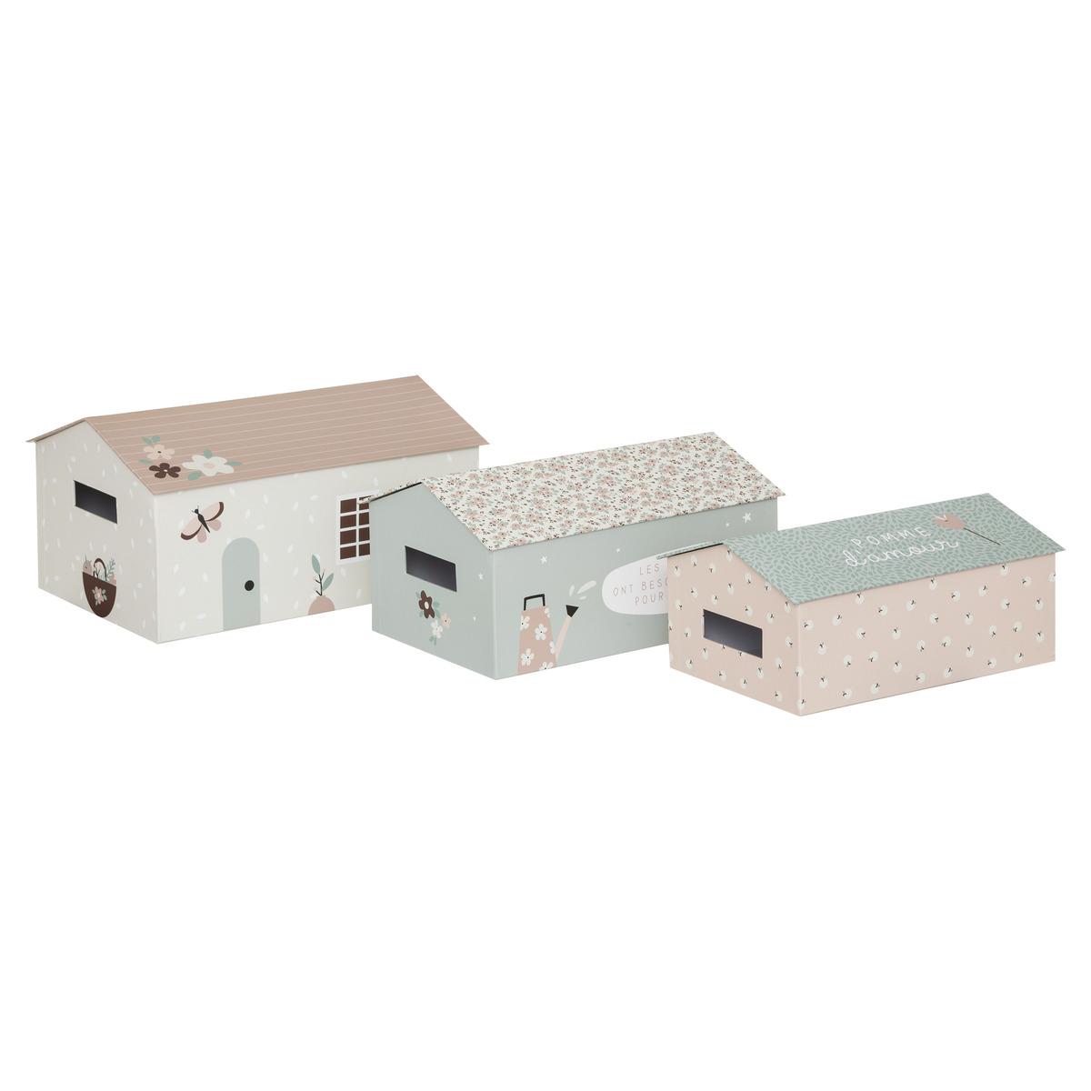 BOITE MAISON CAMPAGNE D.38.5X20X26.2CM