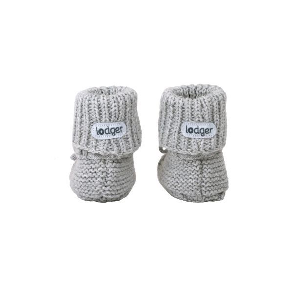 Lodger Knit Slofjes - 0-6 Mnd - Beige