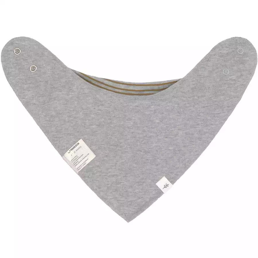 LÄSSIG Dreieckstuch Baby 2er Pack Blue Grey
