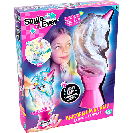 Style 4 Ever lavalampe - unicorn
