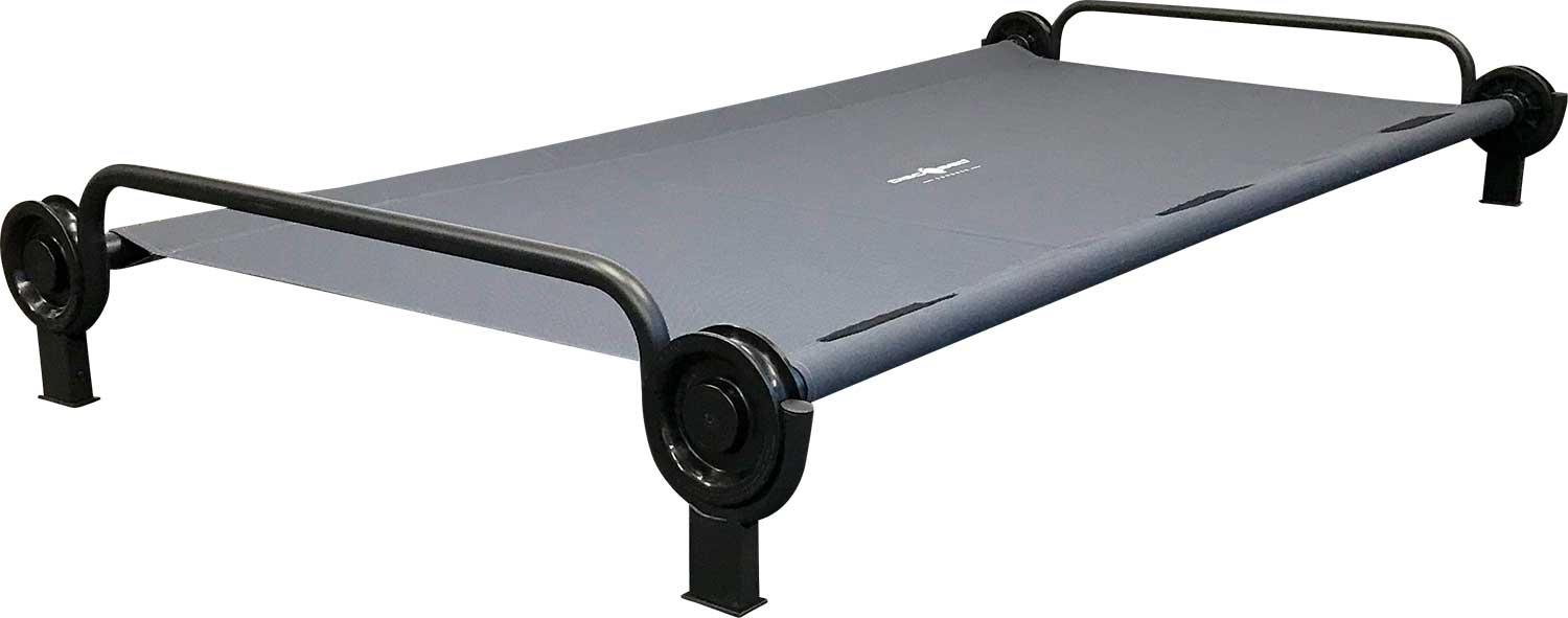Disc-O-Bed Trundle Camping Feldbett ohne Seitentasche Anthrazit