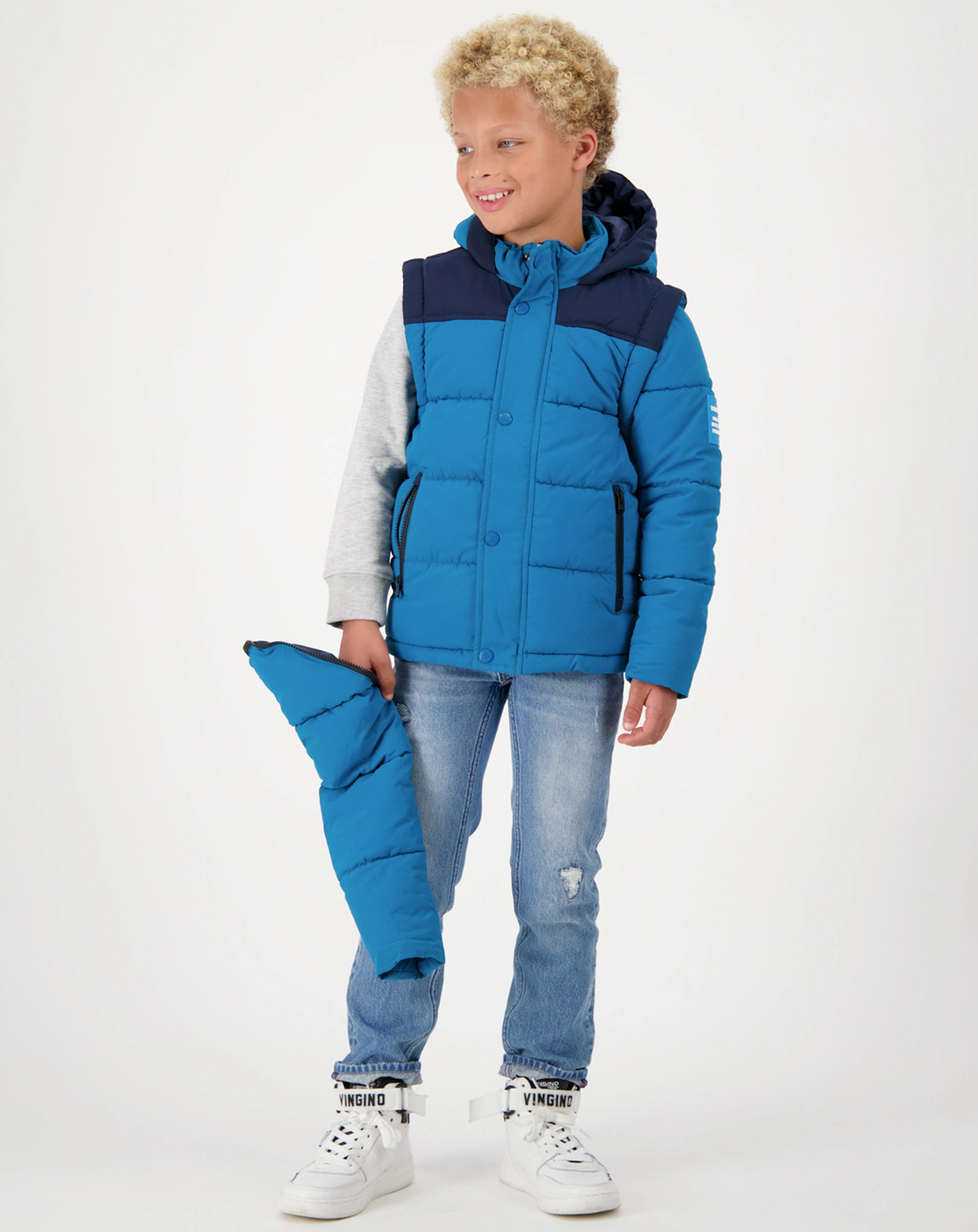 Steppjacke TANIRO in vik blue