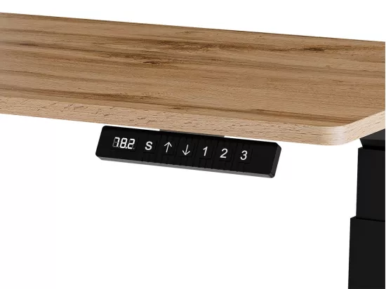 Table de travail réglable en hauteur Charlotte 195, Électrique|Réglable en hauteur, 72cm