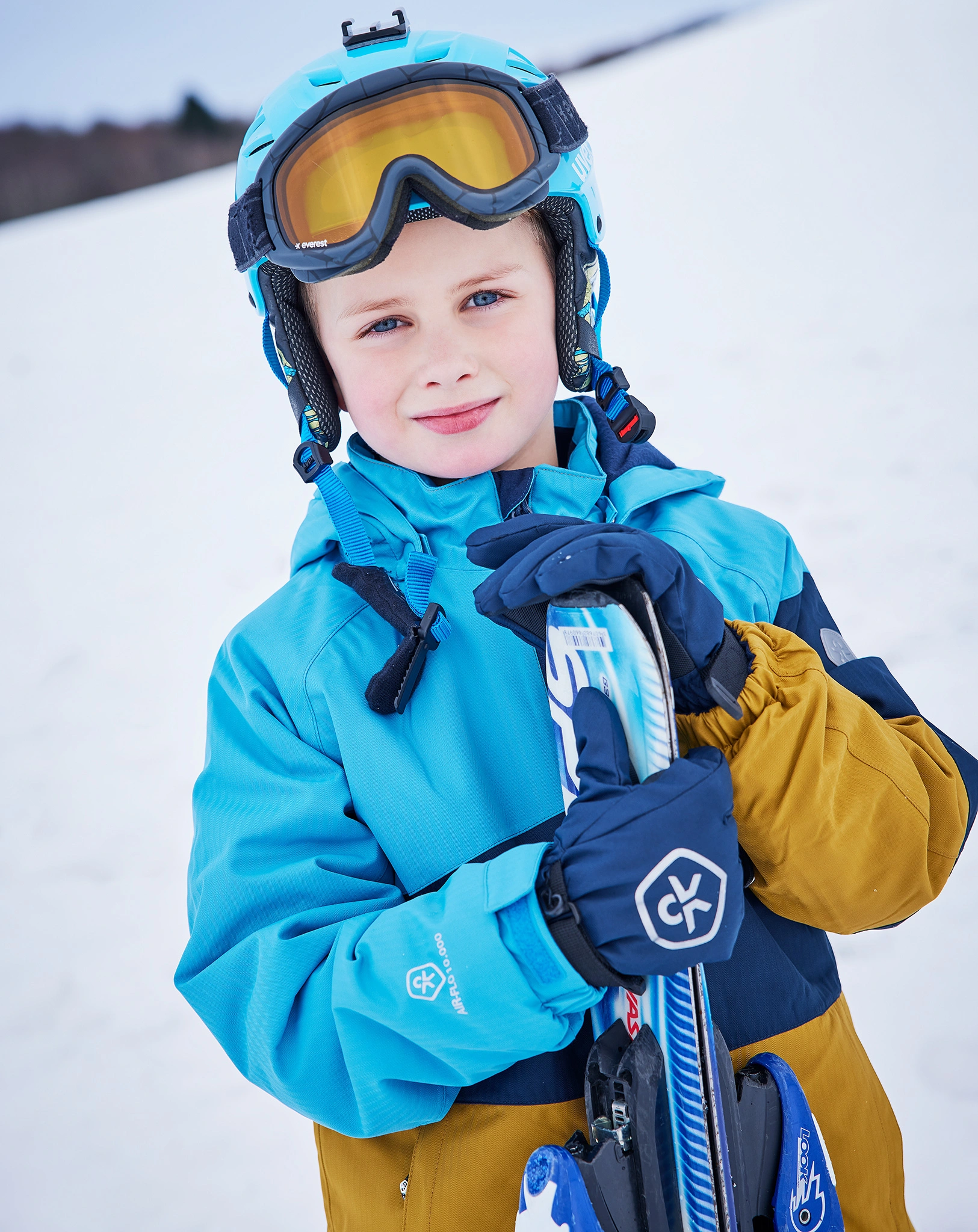Winterjacke 740681 SKI in dried tobacco