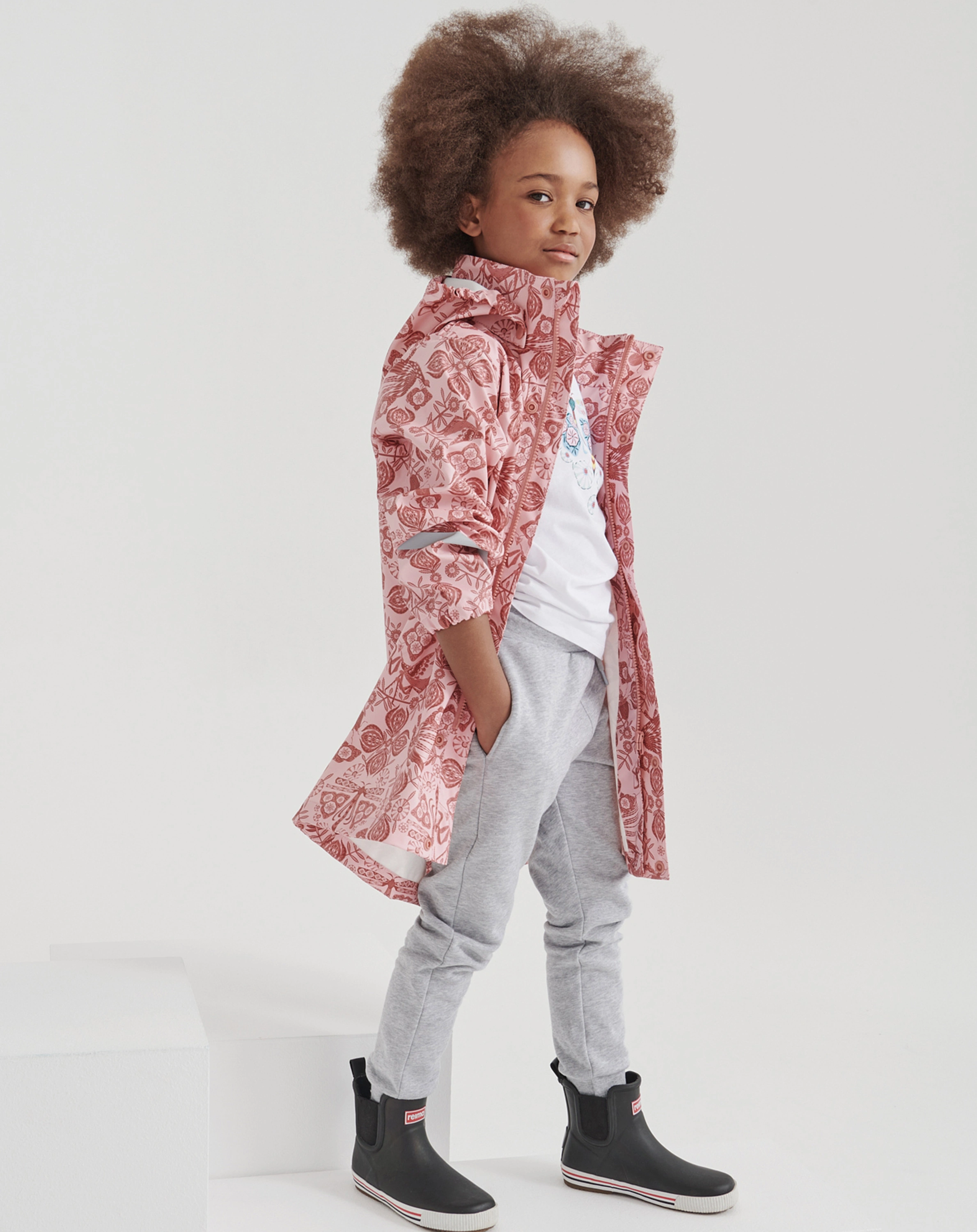 Regenjacke VATTEN in rose blush