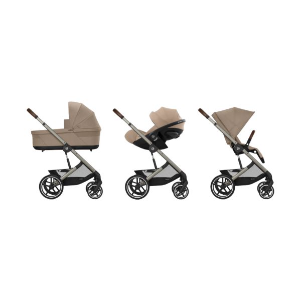 Cybex Kinderwagen 2-in-1 Balios S Lux-3  Almond Beige - Beige