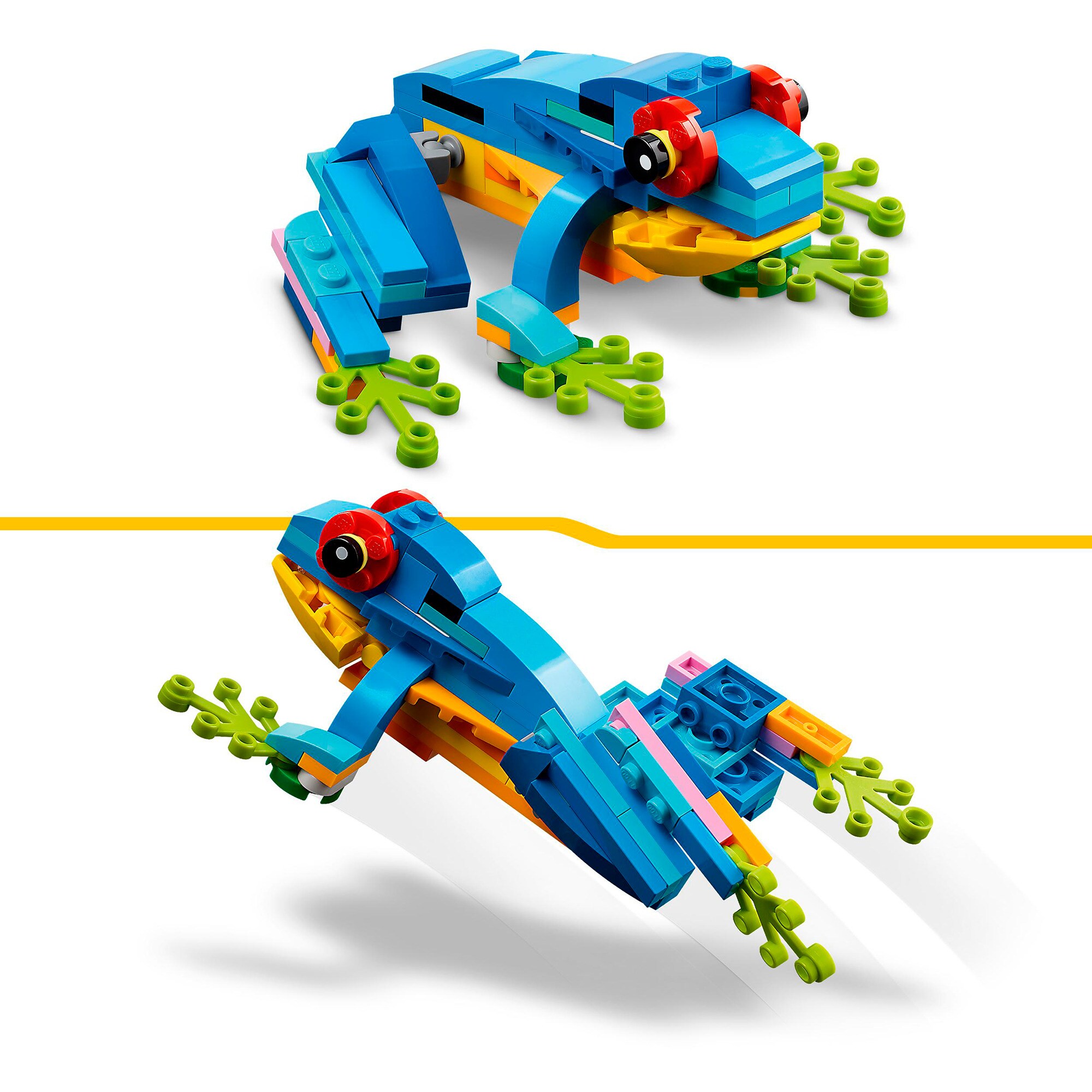 LEGO Konstruktionsspielzeug Creator 3-in-1 Exotischer Papagei