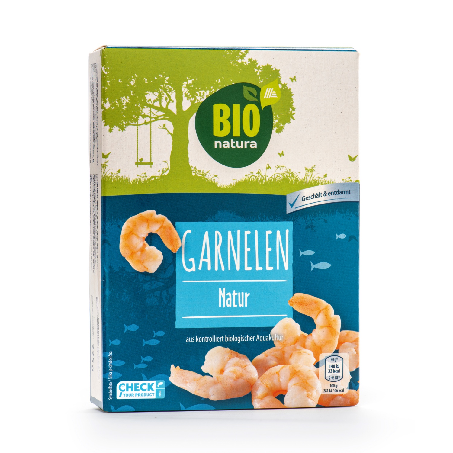 BIO NATURA BIO-Garnelen, Natur 225 g