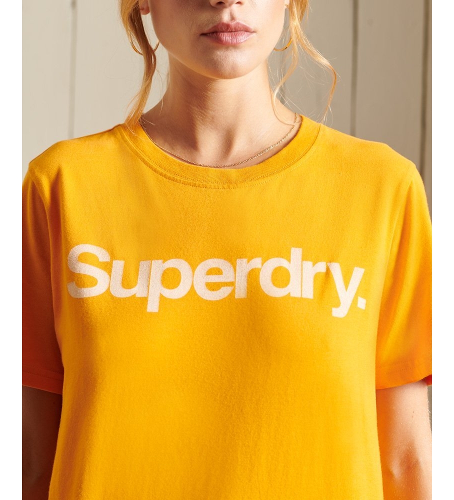 Camiseta Superdry Core Logo Laranja