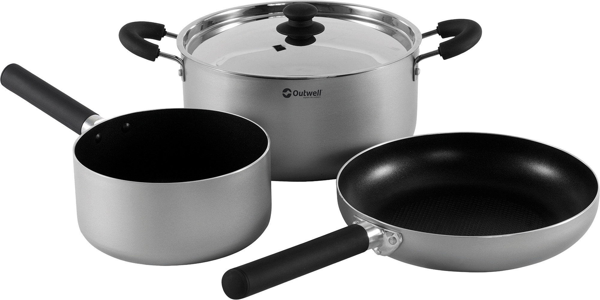 Outwell Feast Topfset L Aluminium 7 teilig