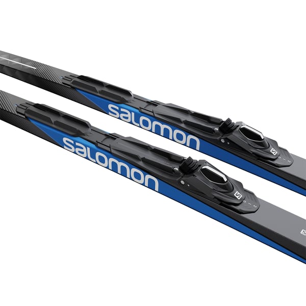 Pack ski de fond SALOMON S/MAX CARBON SKATE + PROLINK SHIFT-IN SKATE BLUE/BLACK