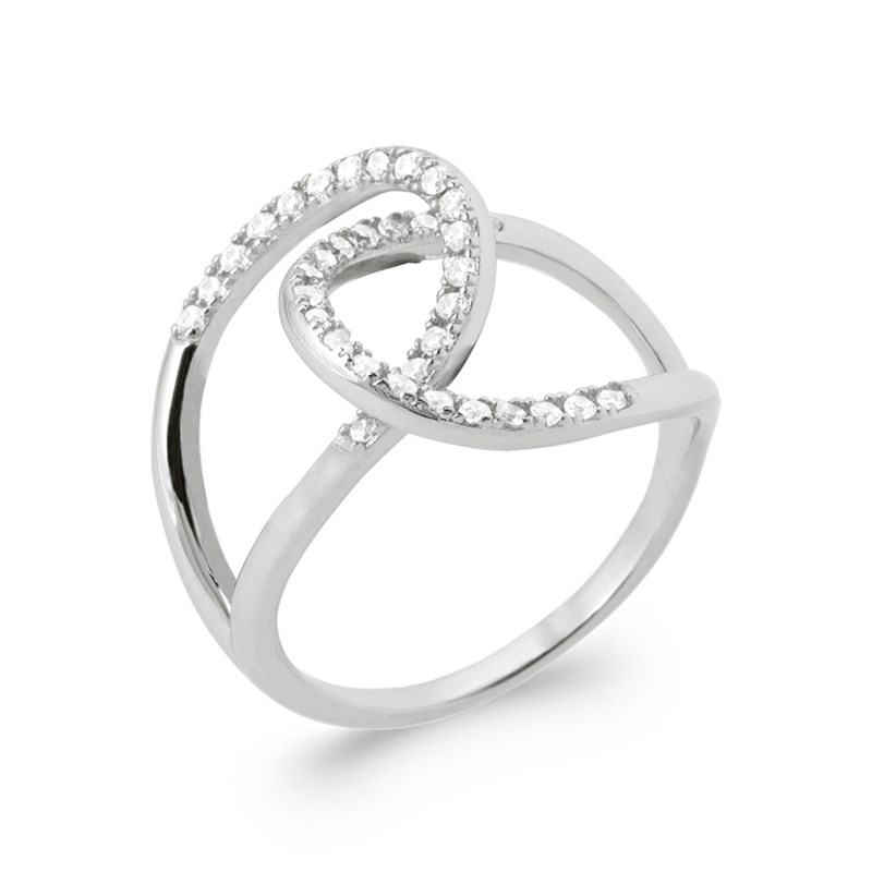 Bague Femme - Argent 925 - Oxyde de zirconium