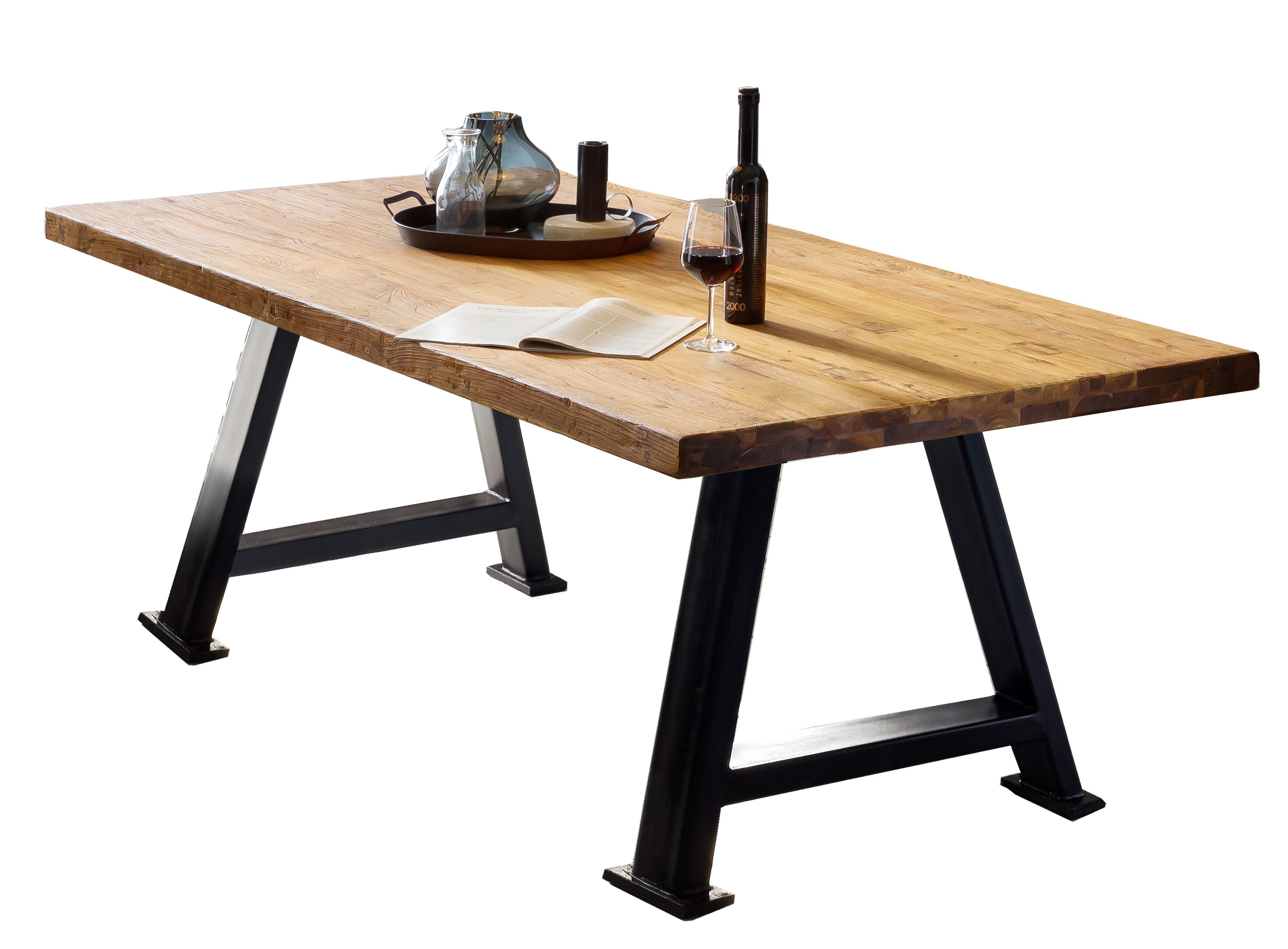 Tischplatte 200x100 Teak Esstisch Schreibtisch DIY Tisch Zubehör Küchentisch